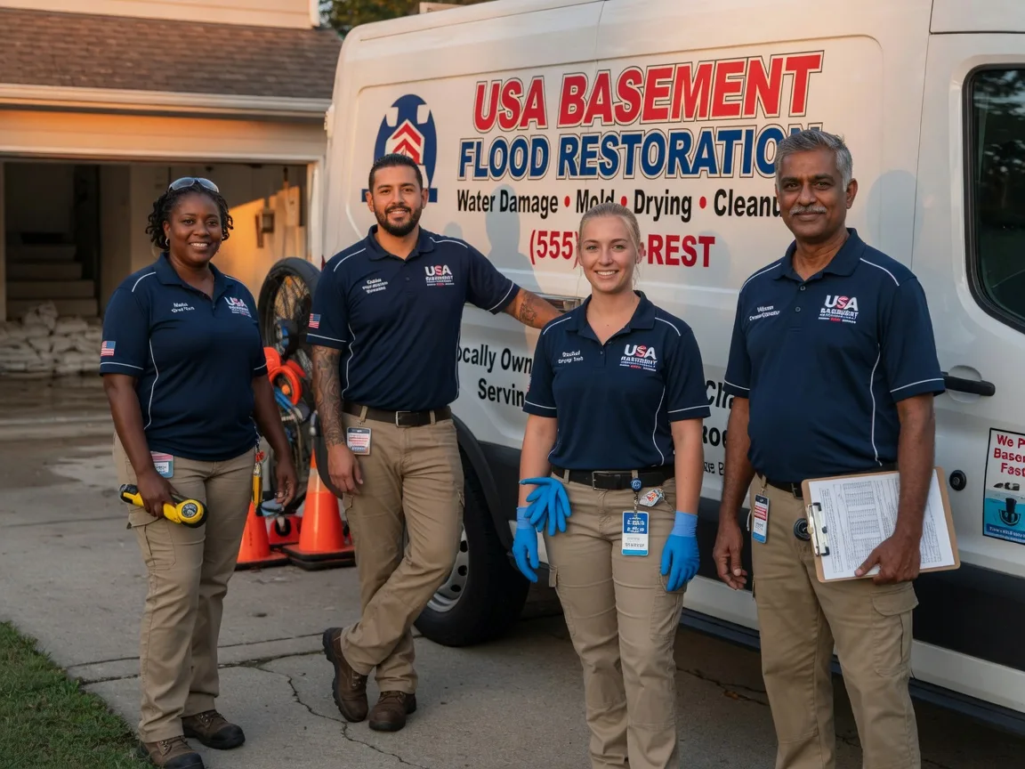 Basement Flood Cleanup company in Secretary, MD