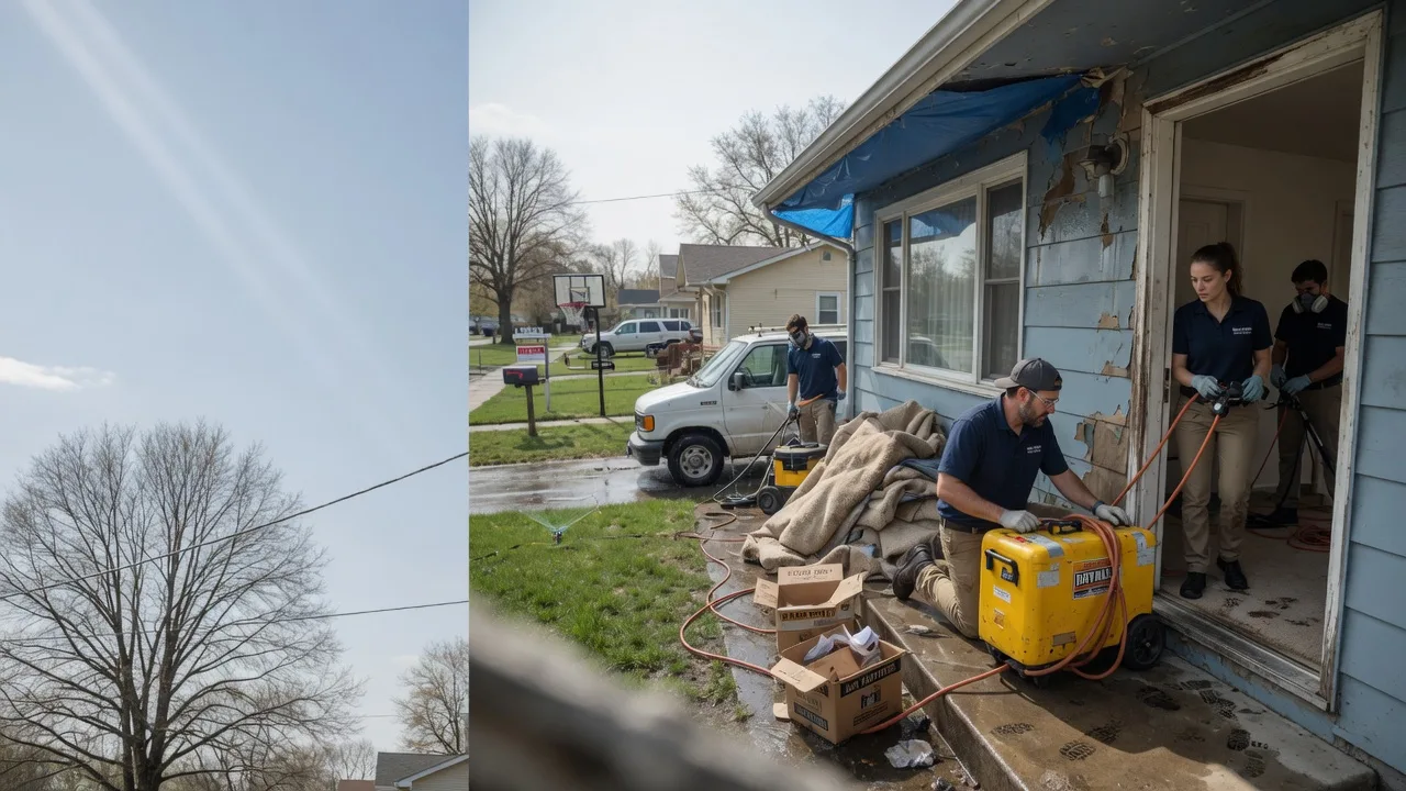 Basement Flood Cleanup in Secretary, MD near me